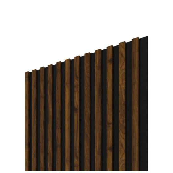 Akustický panel LINEA ACOUSTIC PROLINE 120- hazelnut/čierna (oriešková)