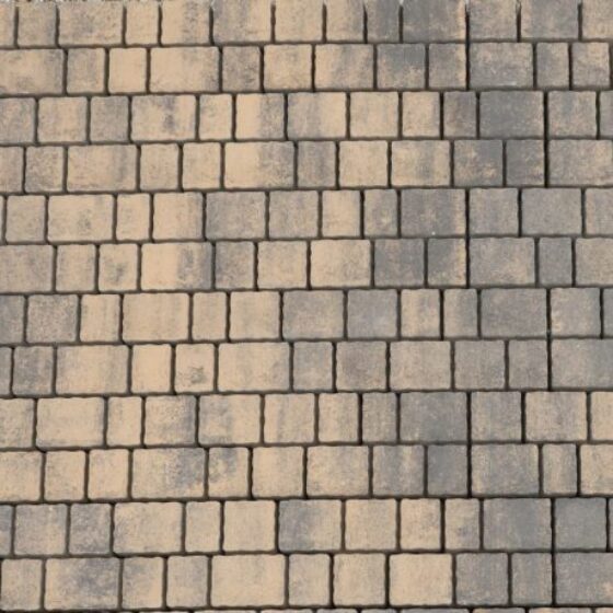 Semmelrock ARTE SQUARE kombi 8cm pieskovcovo-grafitová