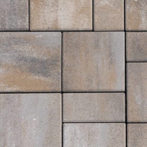 Semmelrock RETTANGO kombi 6 cm sivo-hnedo-grafitová melírovaná