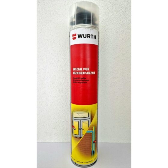 Würth SPECIAL PUR nízkoexpanzná pištoľová PUR pena 750 ml