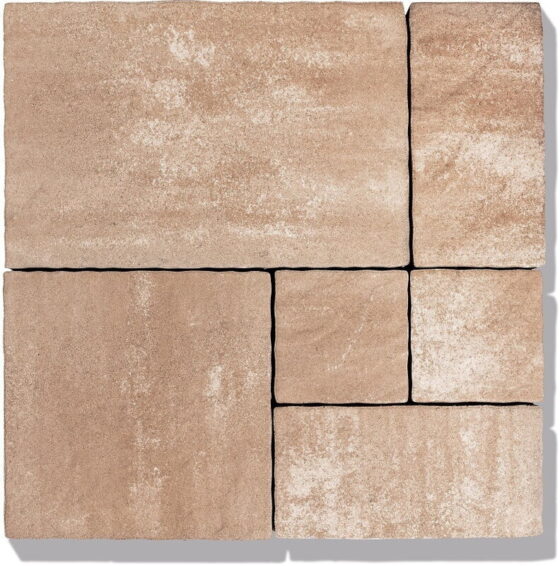 ACCORDO dlažba-kombi 6 cm MELÍR SAHARA