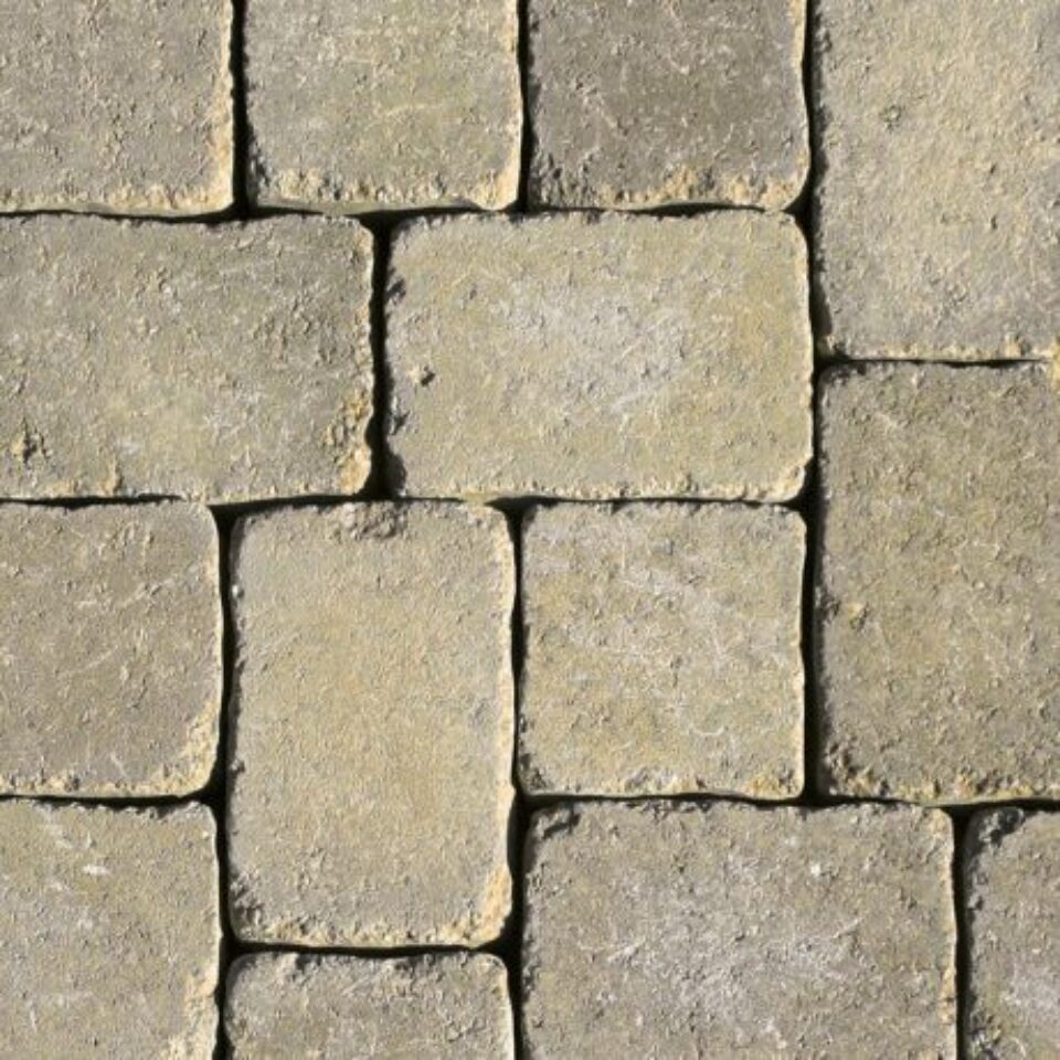 Castello Antico 12,5*12,5*6 cm oker melírovaná