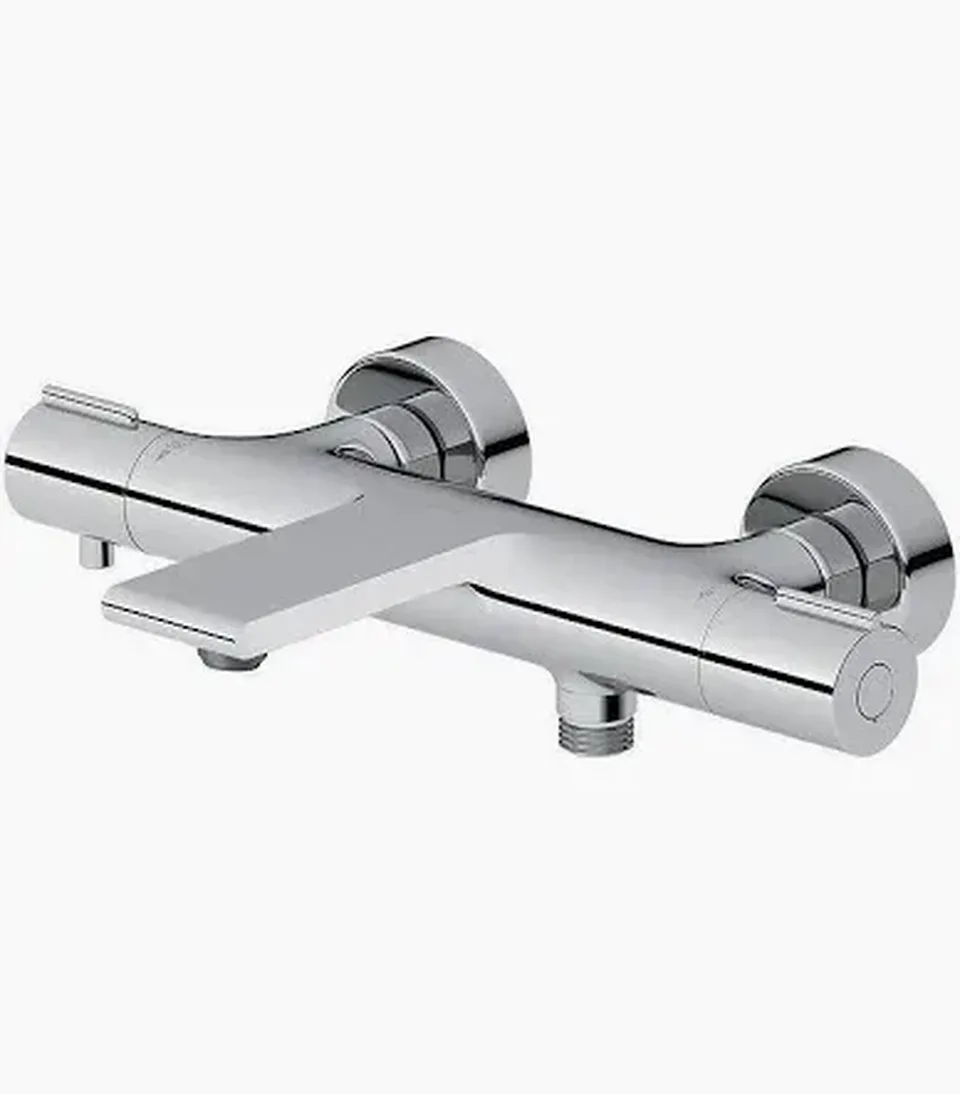 Cersanit VIRGO termostatická vaňová a sprchová batéria nástenná 150 mm chróm S951-561