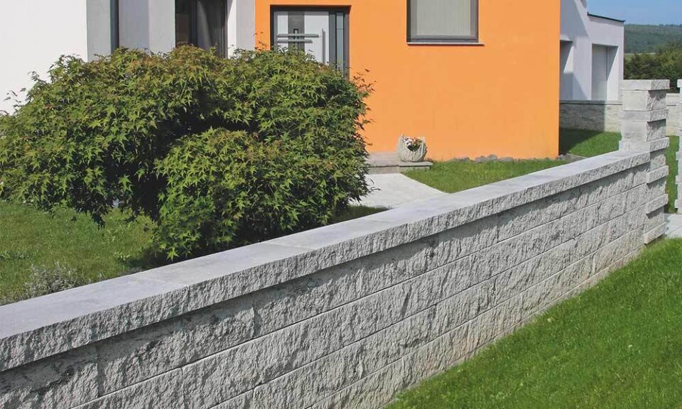 Friedl Momento múrová tvárnica 60x24x15 cm žulovo sivá tieňovaná