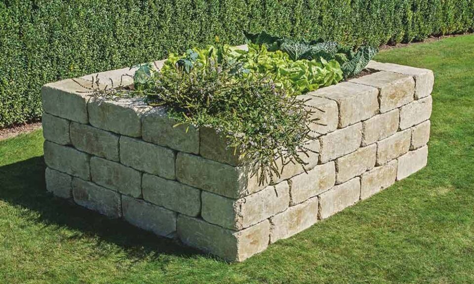 Friedl Tvárnica Grado 35x21x14 cm vápenec tieňovaný