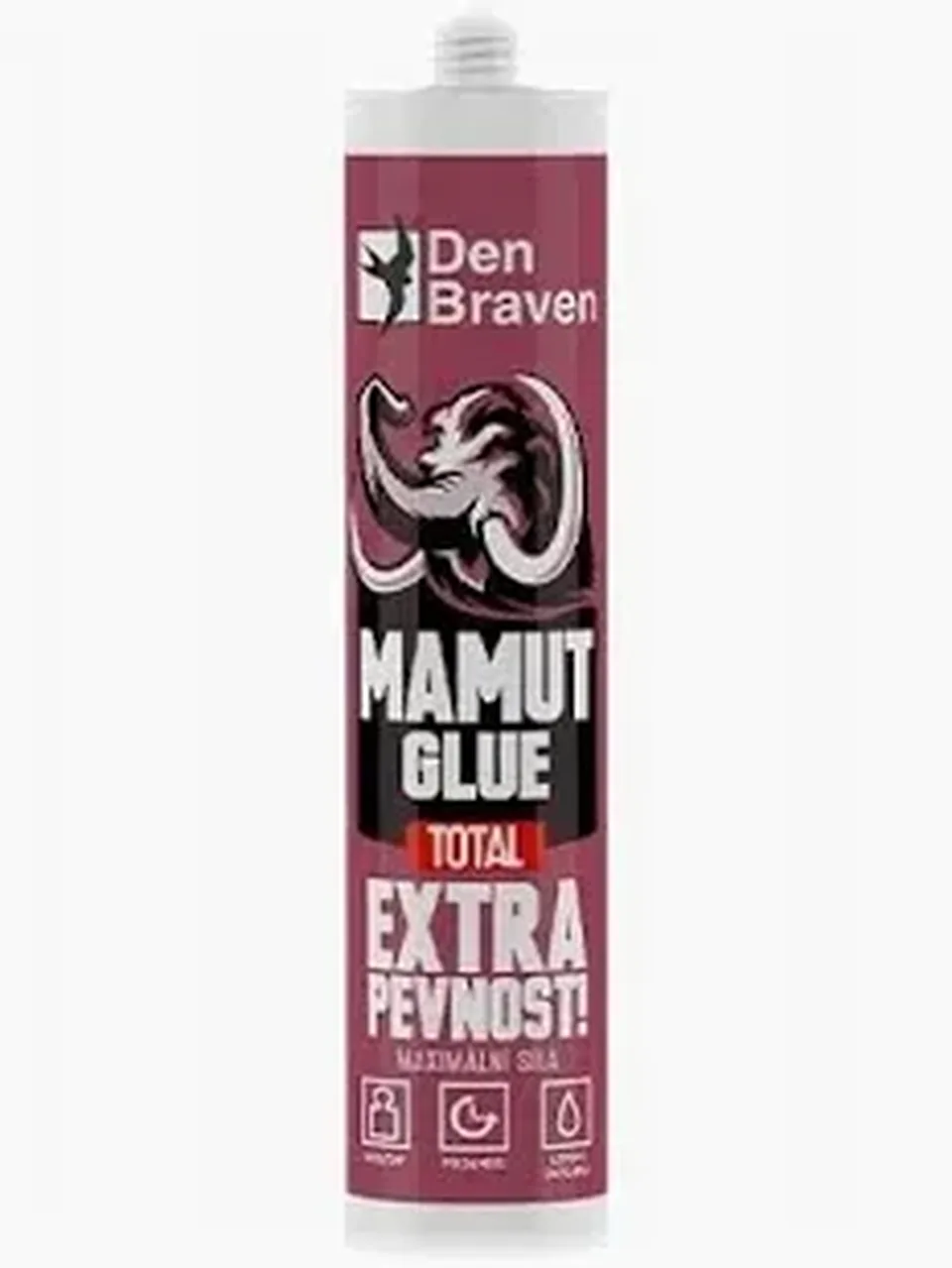 MAMUT GLUE TOTAL 290 ml biely – univerzálne vysokopevnostné lepidlo