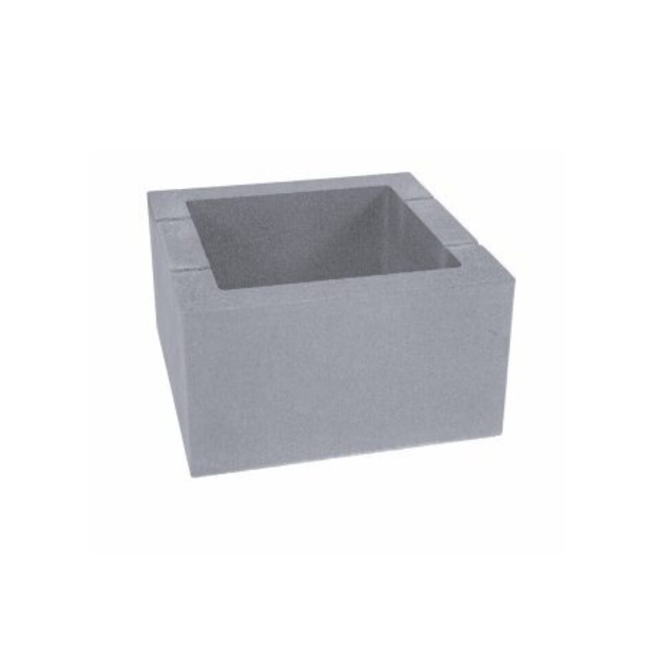 Semmelrock ADELO kvetináč 50x50x28cm platino