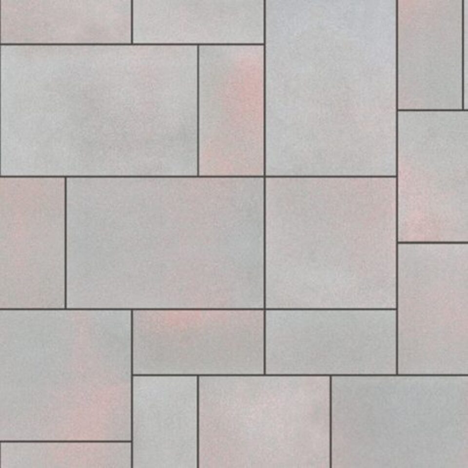 Semmelrock UMBRIANO 25x25x8 sivo-púdrová