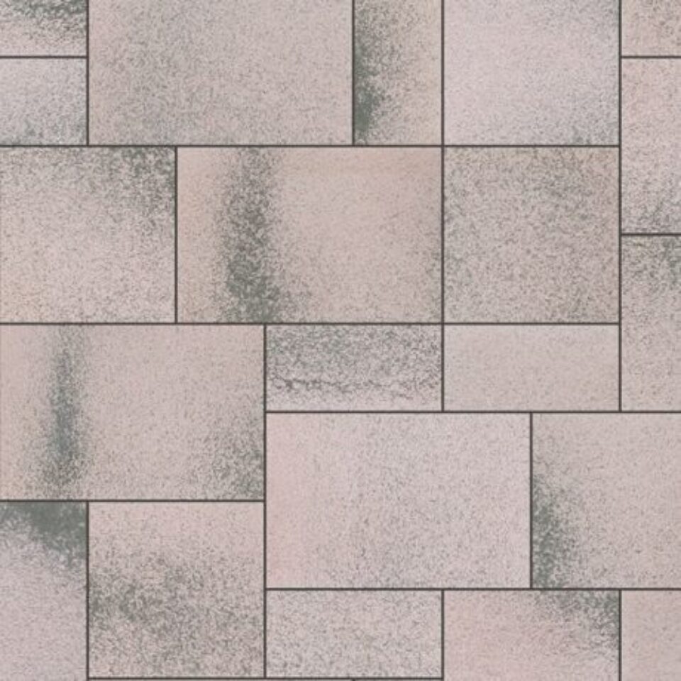 Semmelrock UMBRIANO KOMBI 6 CM púdrovo sivá