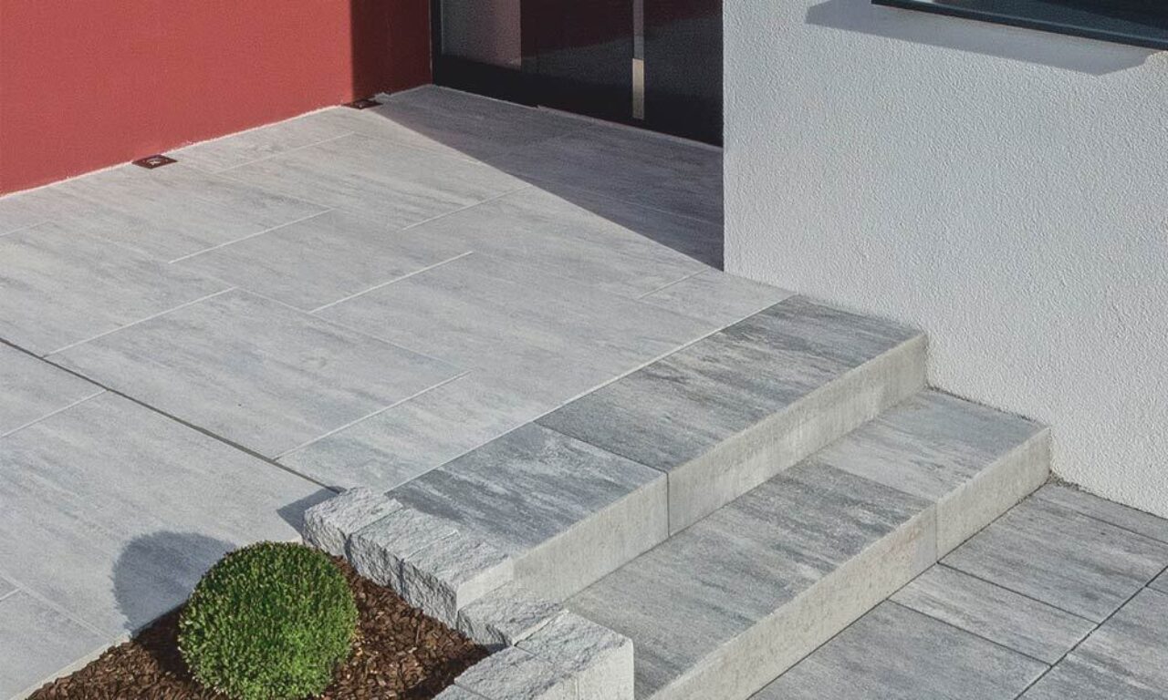 Friedl Largo podlahova platna 598x398x5 cm ladovo siva tienovana DP302