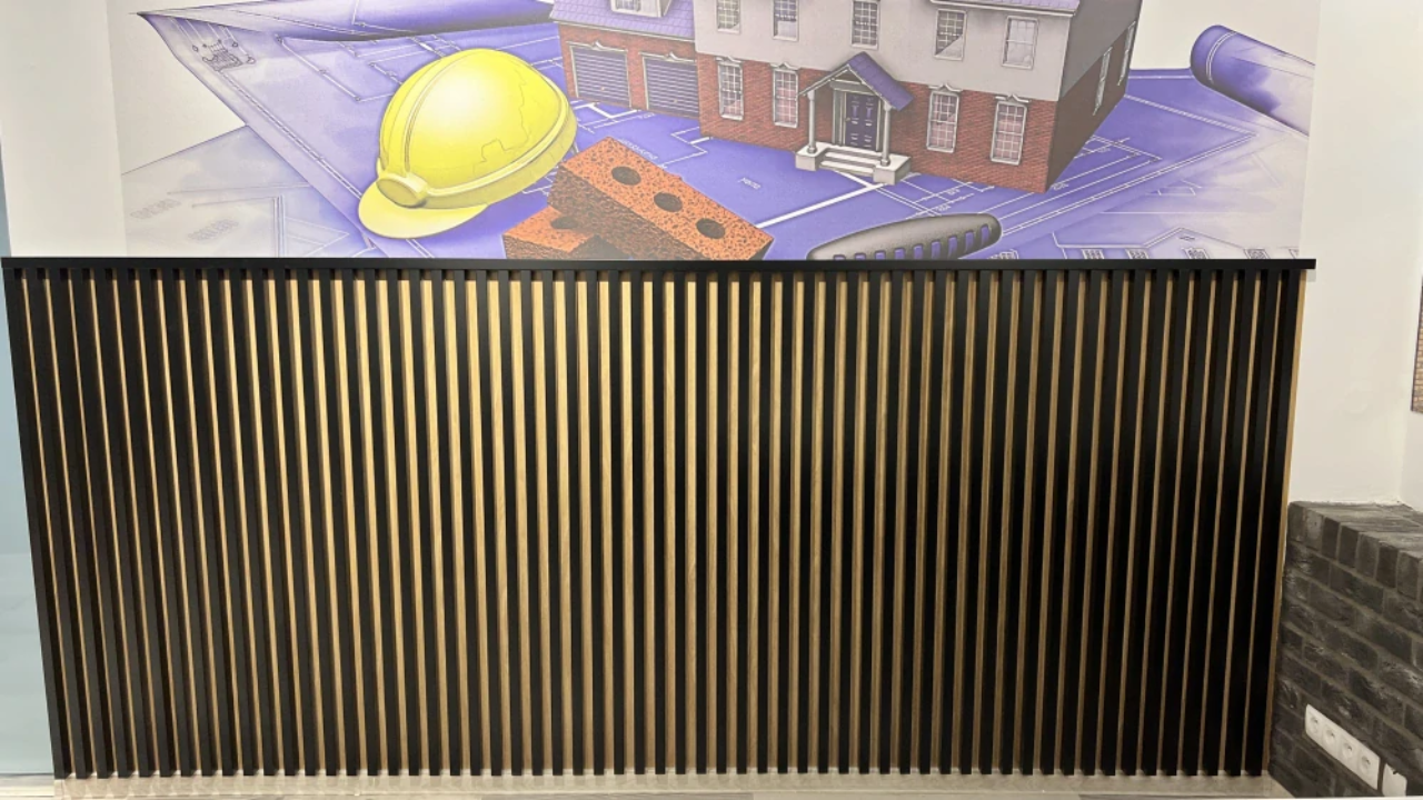 Stenova lamela LINEA 3 CIERNY DUB 2