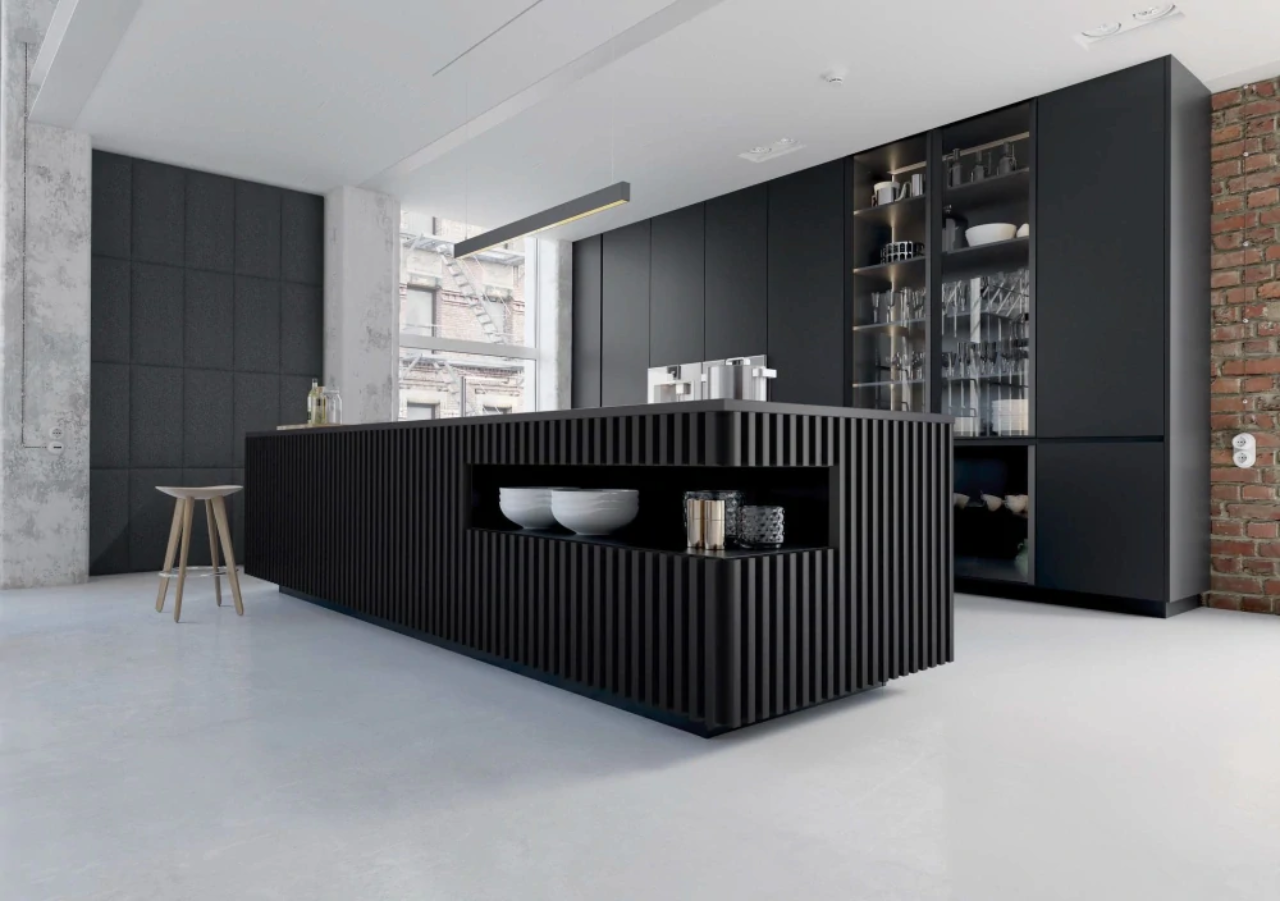 Stenova lamela LINEA 3 CIERNY cierny