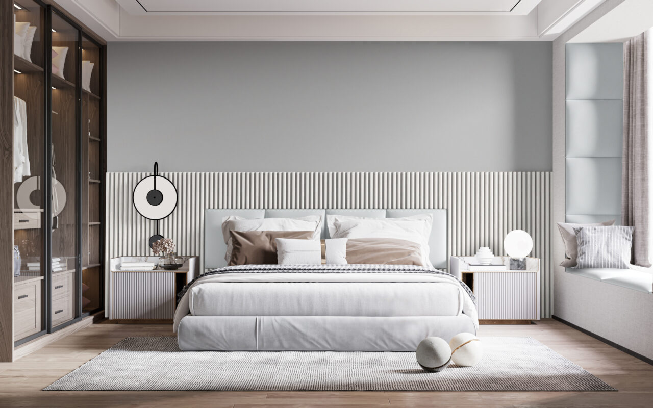 Stenova lamela LINEA SLIM white