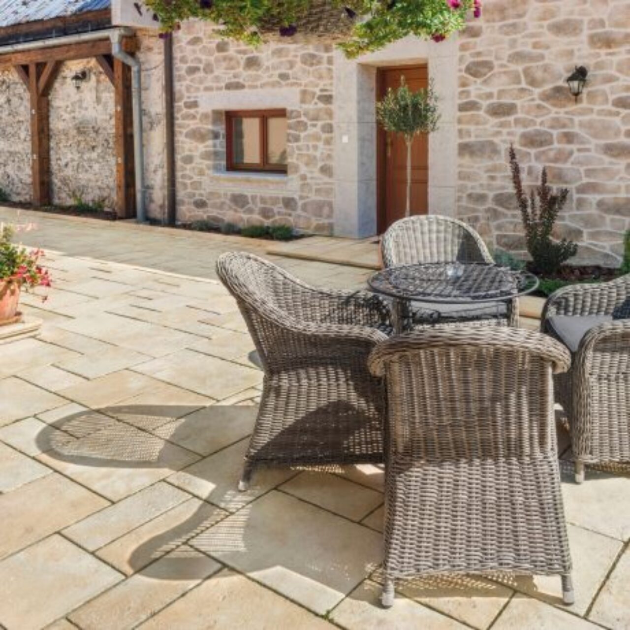 Semmelrock BRADSTONE TRAVERO platna 20x20x35 BEZOVA melirovana