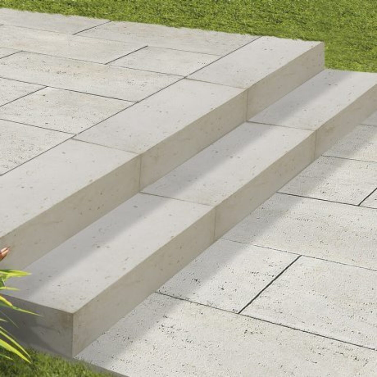 Lusso Tivoli schod kremovobiela melirovana2