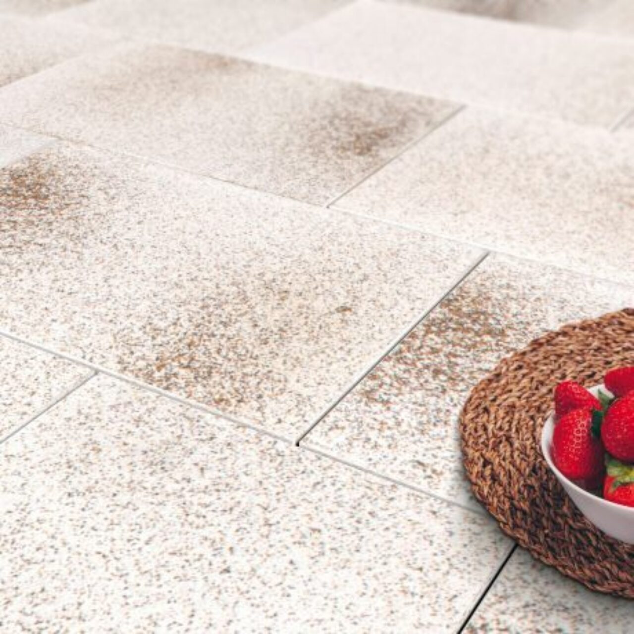 Semmelrock UMBRIANO 25x25x8 granit bezova2