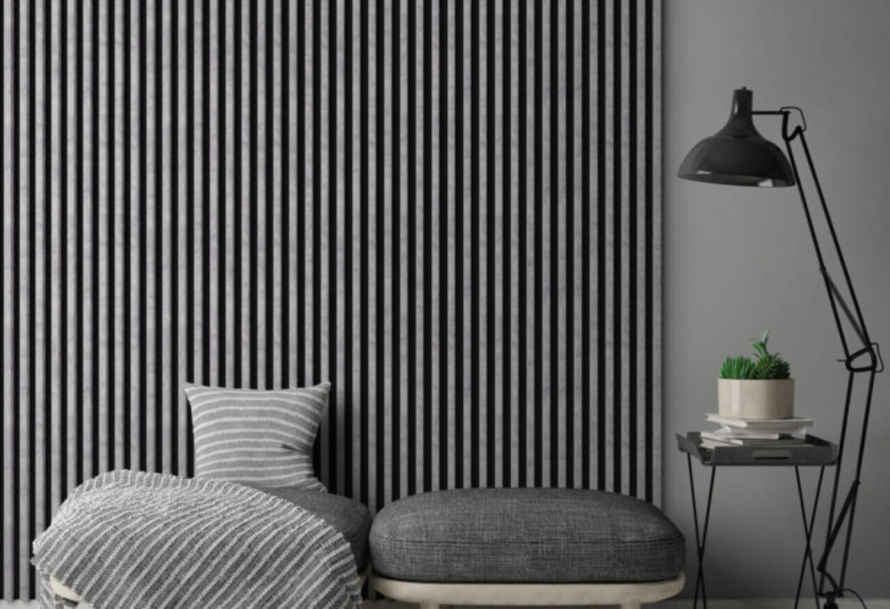LINEA slim 3 urban cierny stenove lamely v interiery